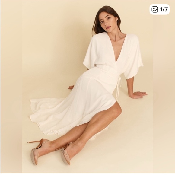 Reformation Dresses & Skirts - Reformation Karen Dress in Ivory